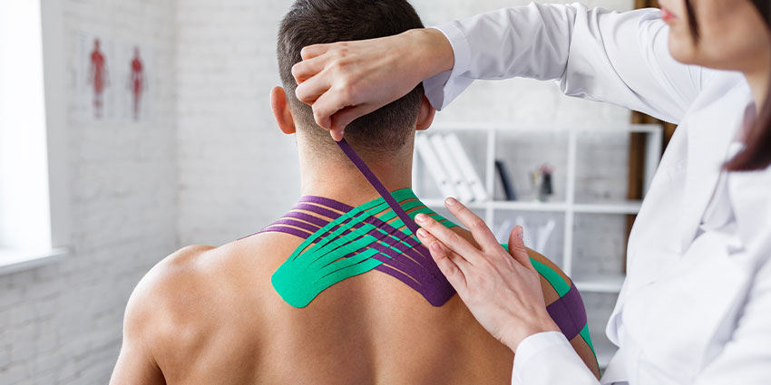 kinesio taping in Southeast Florida for auto accident injuries